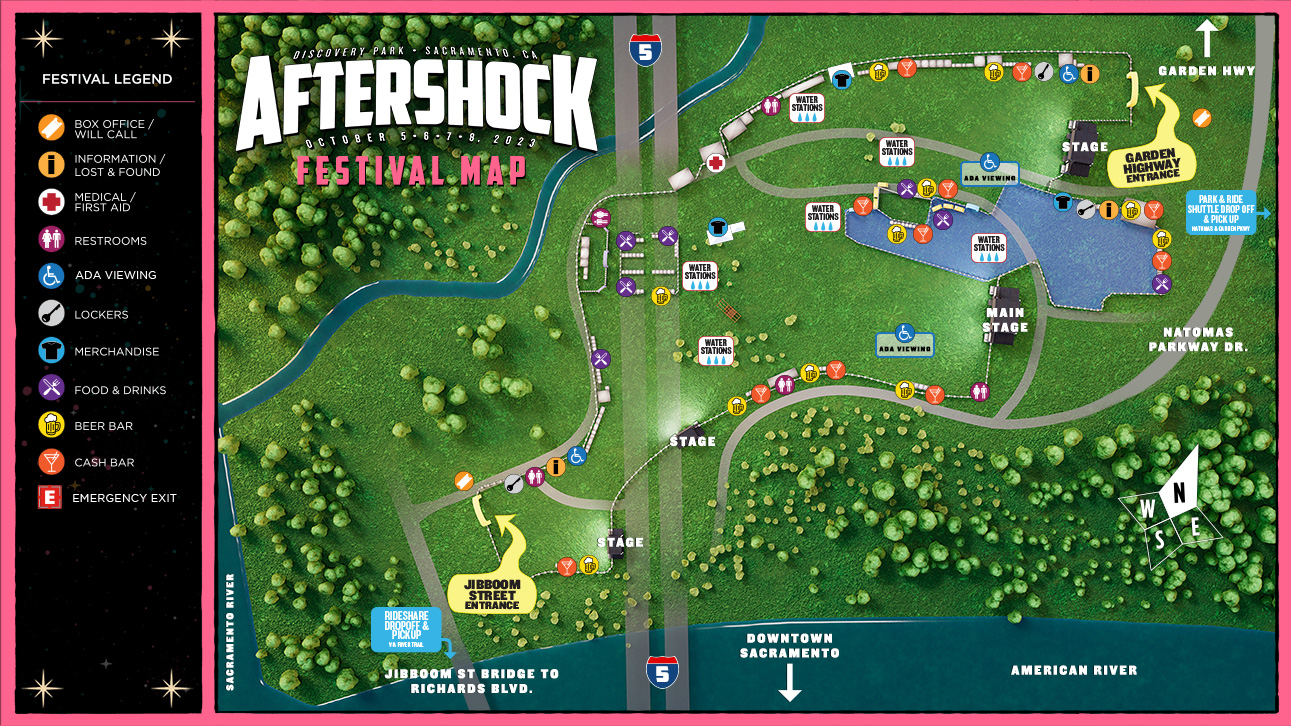 Festival Info Aftershock 2023 October 58 Discovery Park